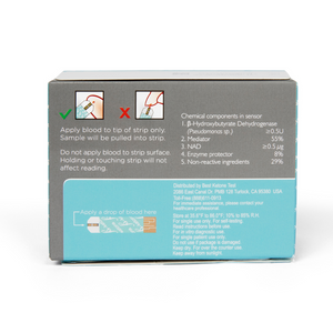 Ketone Test Strips for TD-4279 Meter