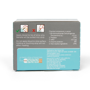 BKT Blood Ketone Test Strips