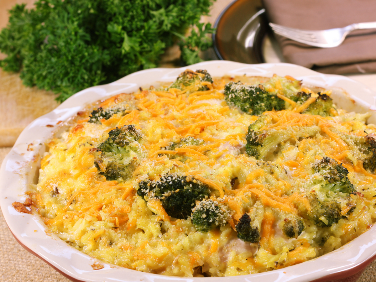 Keto Chicken Broccoli Casserole