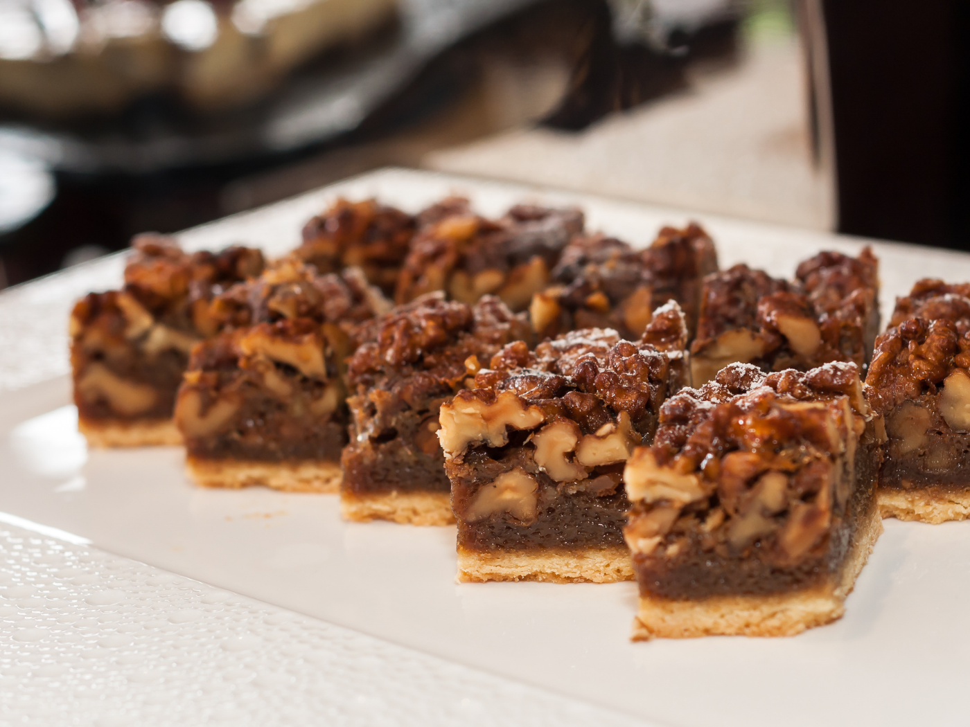 keto pecan pie bar