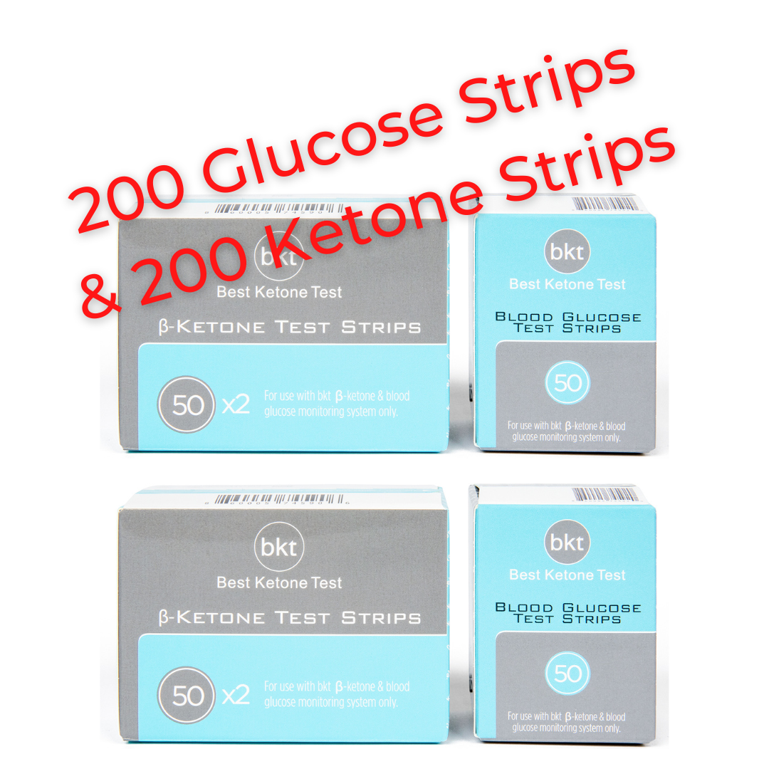 Best Ketone Test  Glucose & Keto Test Strips and Test Meter TD-4279
